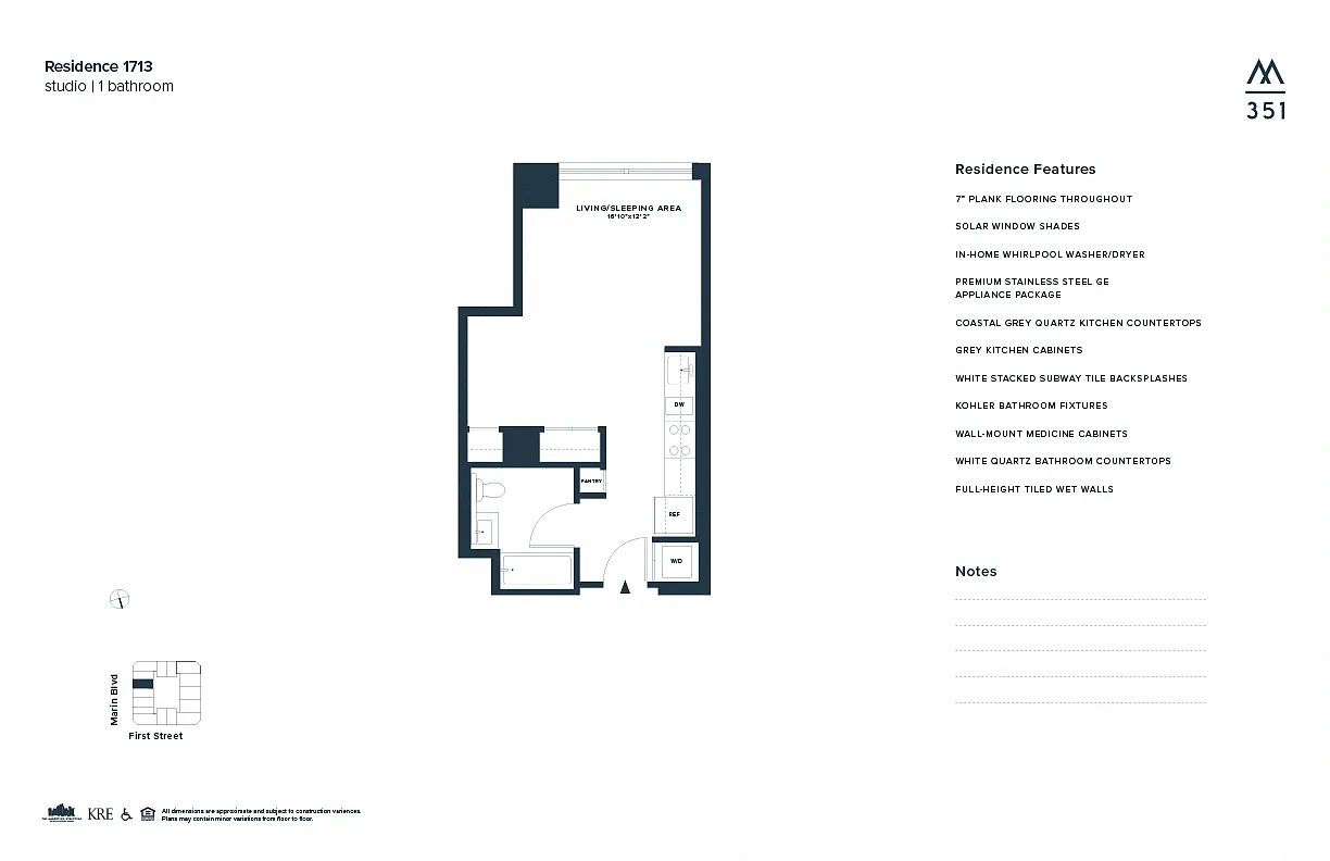 351 Marin – Floor plan