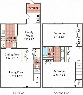 Rolling Hills Apartments – Floor plan