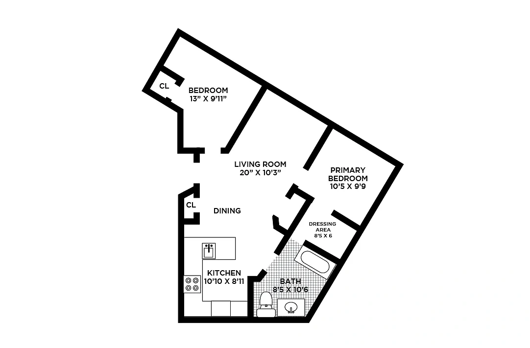 Waters Edge At Rahway – Floor plan
