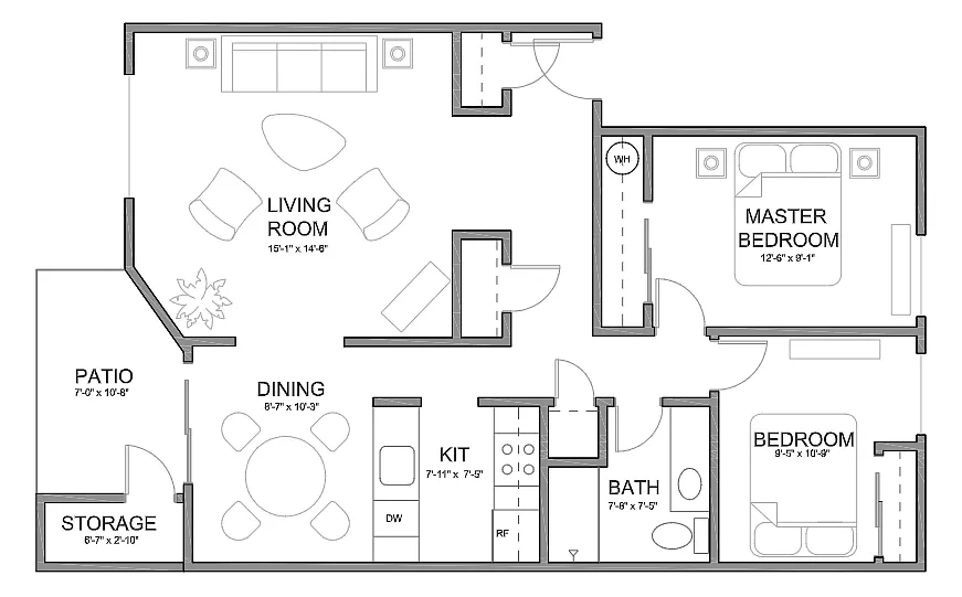 The Davenport – Floor plan