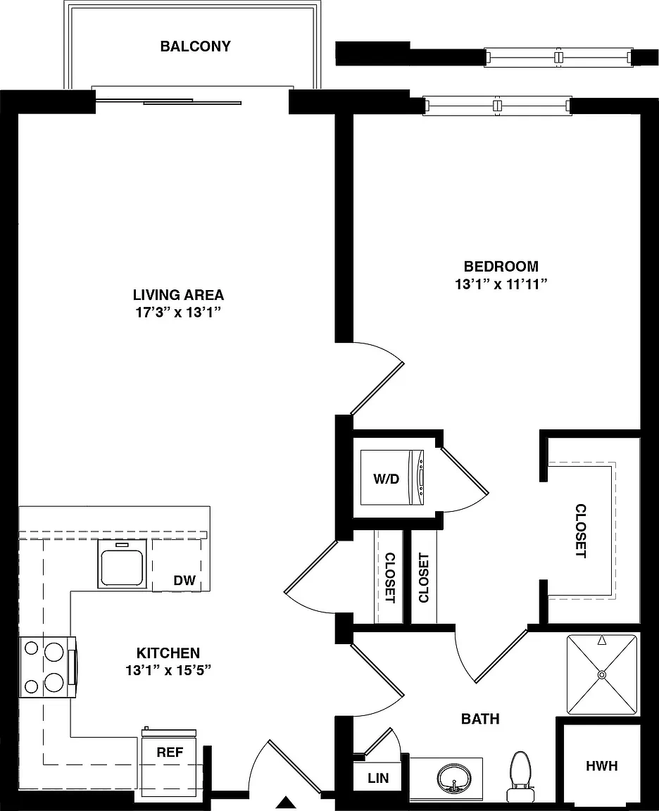 Dwell 2nd Street – Floor plan