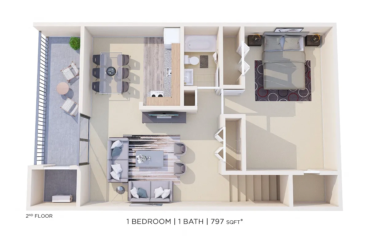 2 Bedroom Apartments in East Lake Gardens – photo 5