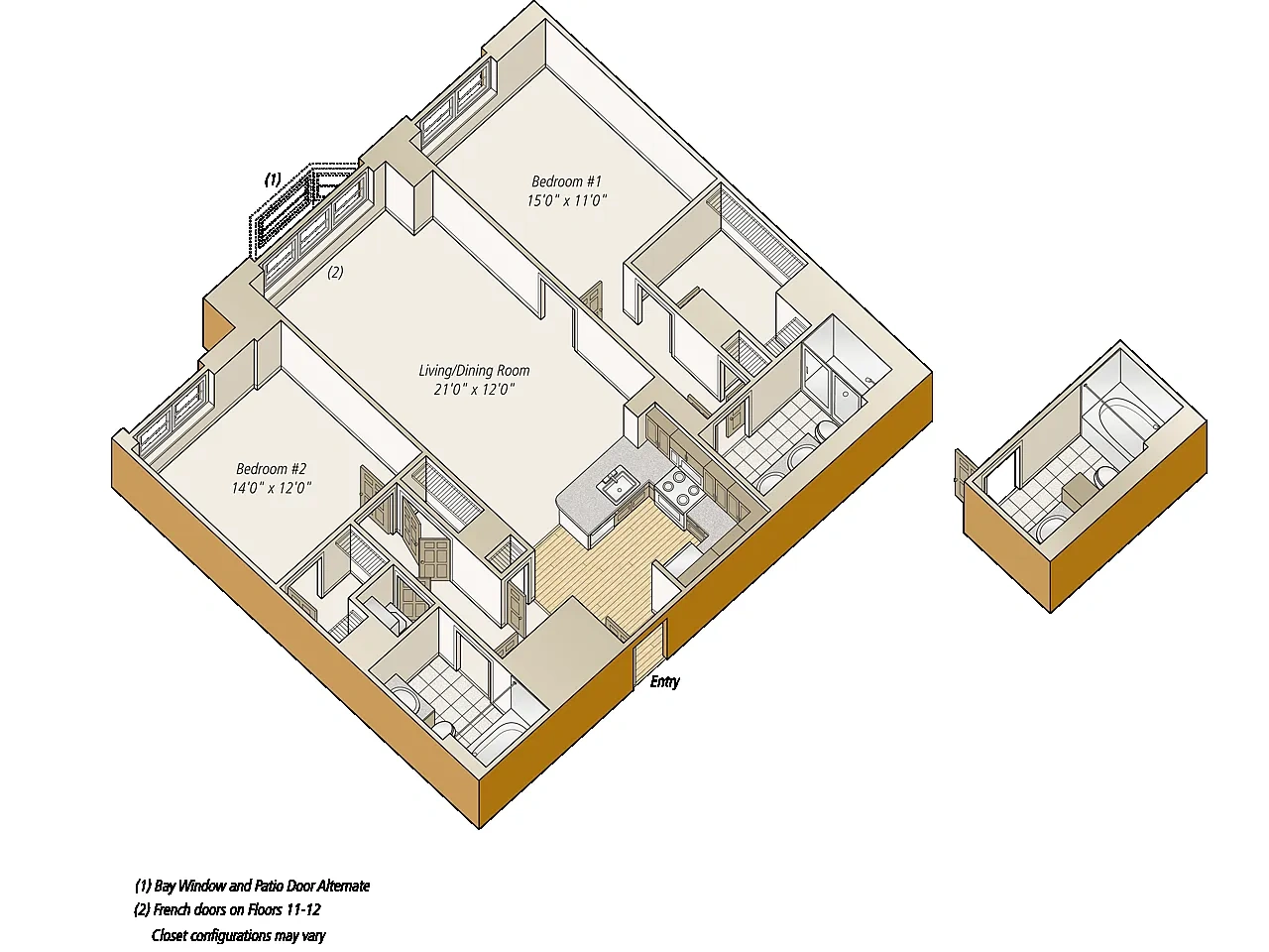 The Esquire on Fifth – Floor plan
