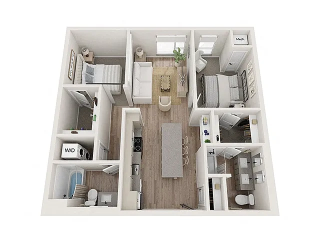 Kesler Apartments – Floor plan