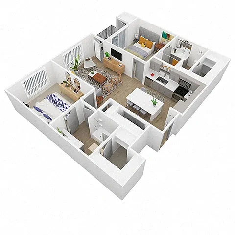 Harmony 3900 – Floor plan