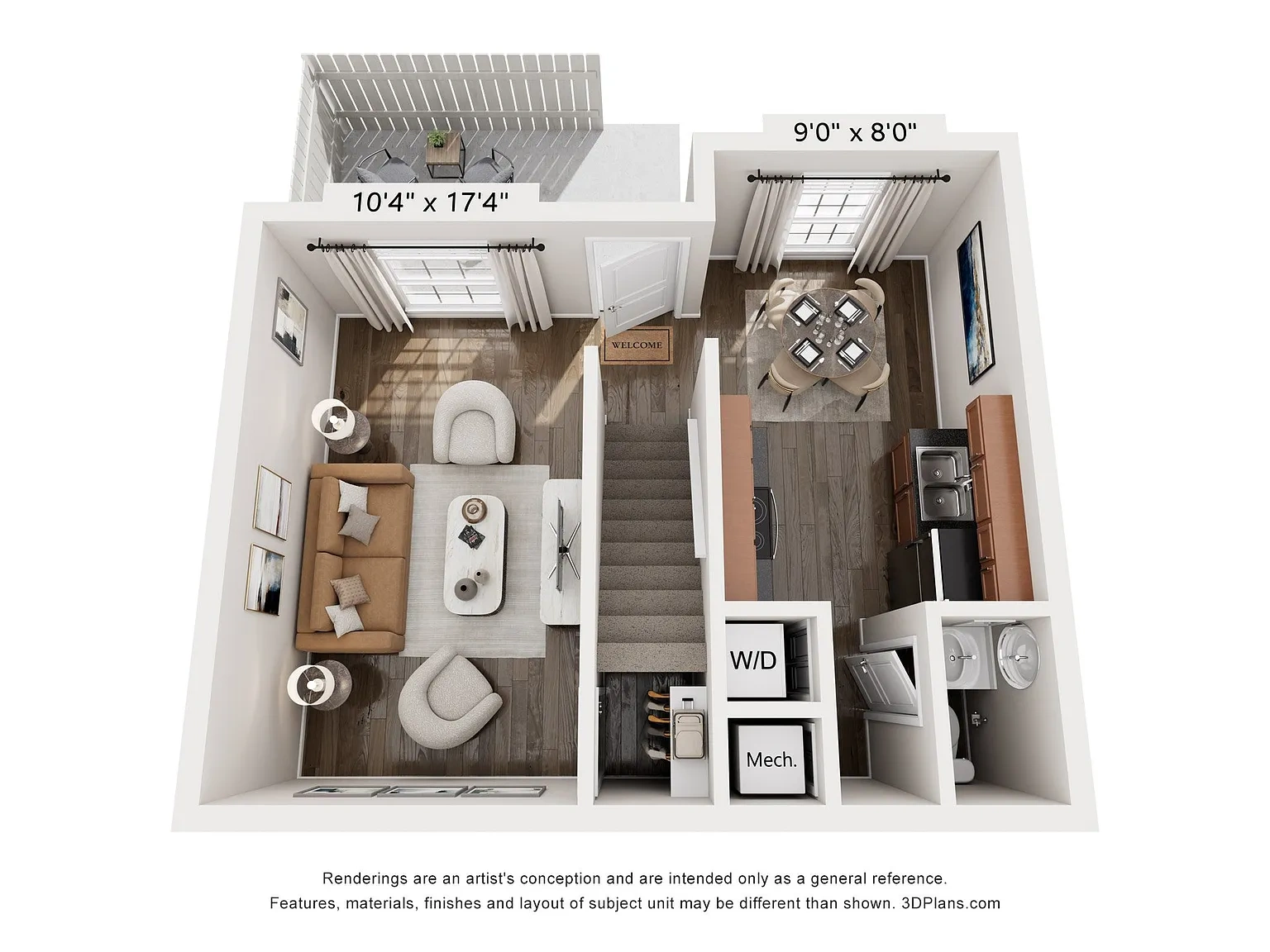 Cabot Cove – Floor plan
