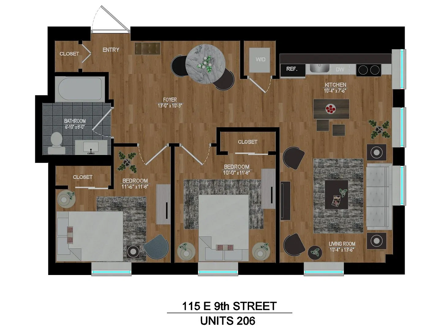 Bowtie High – Floor plan