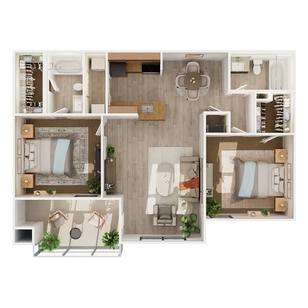 Vue at 1400 – Floor plan