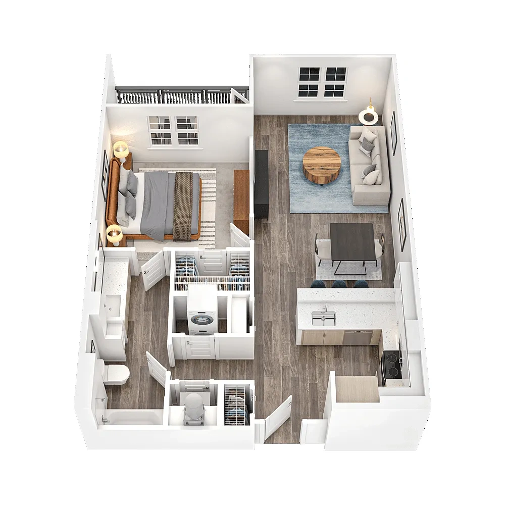 Vue at The Quarter – Floor plan