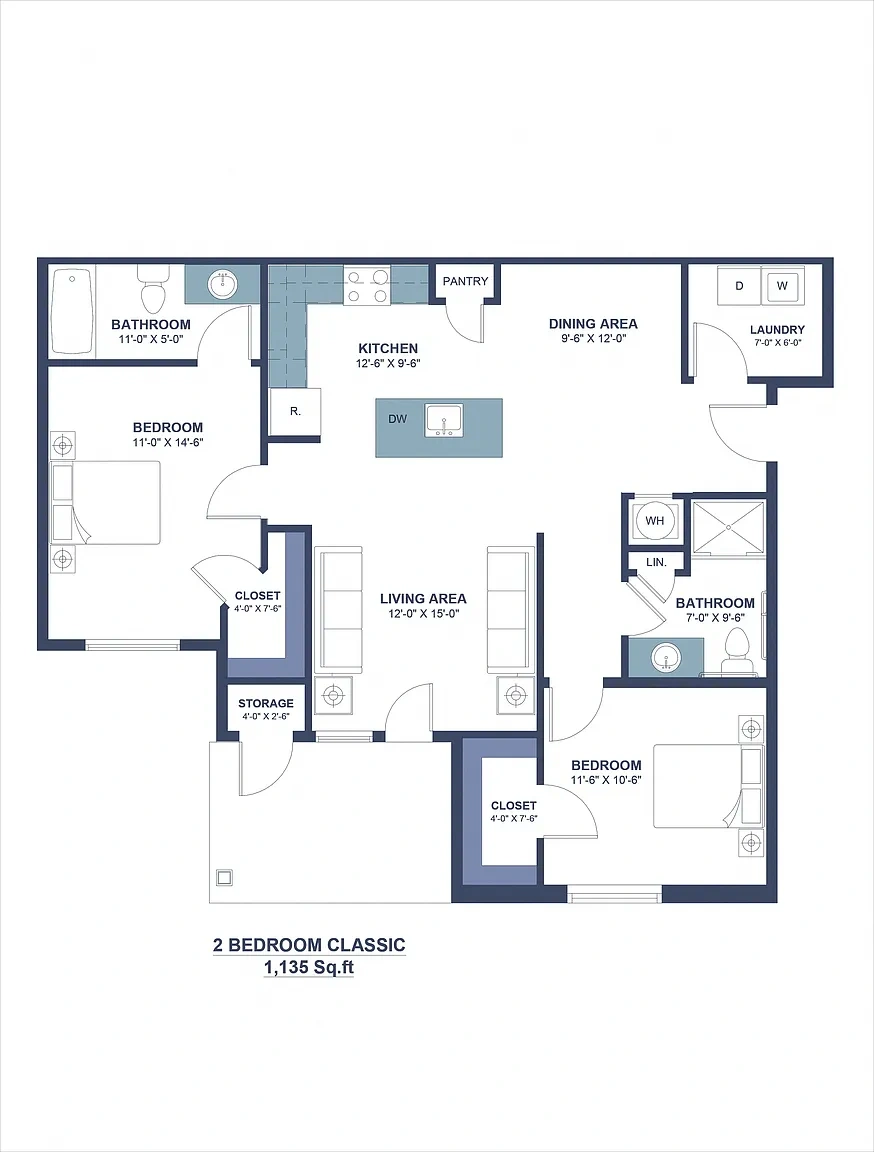 Covington by the Lake – Floor plan
