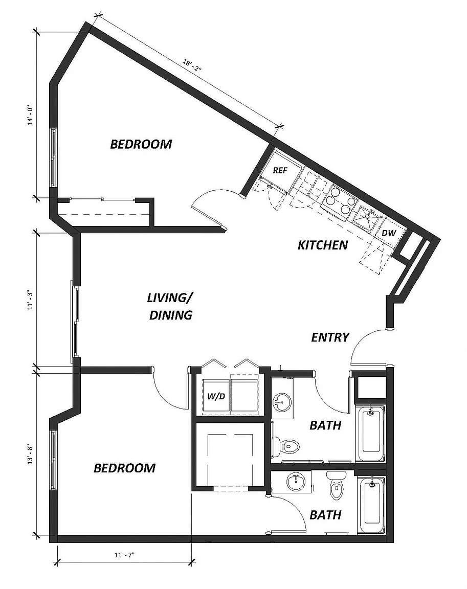 AVIVA Apartments – Floor plan
