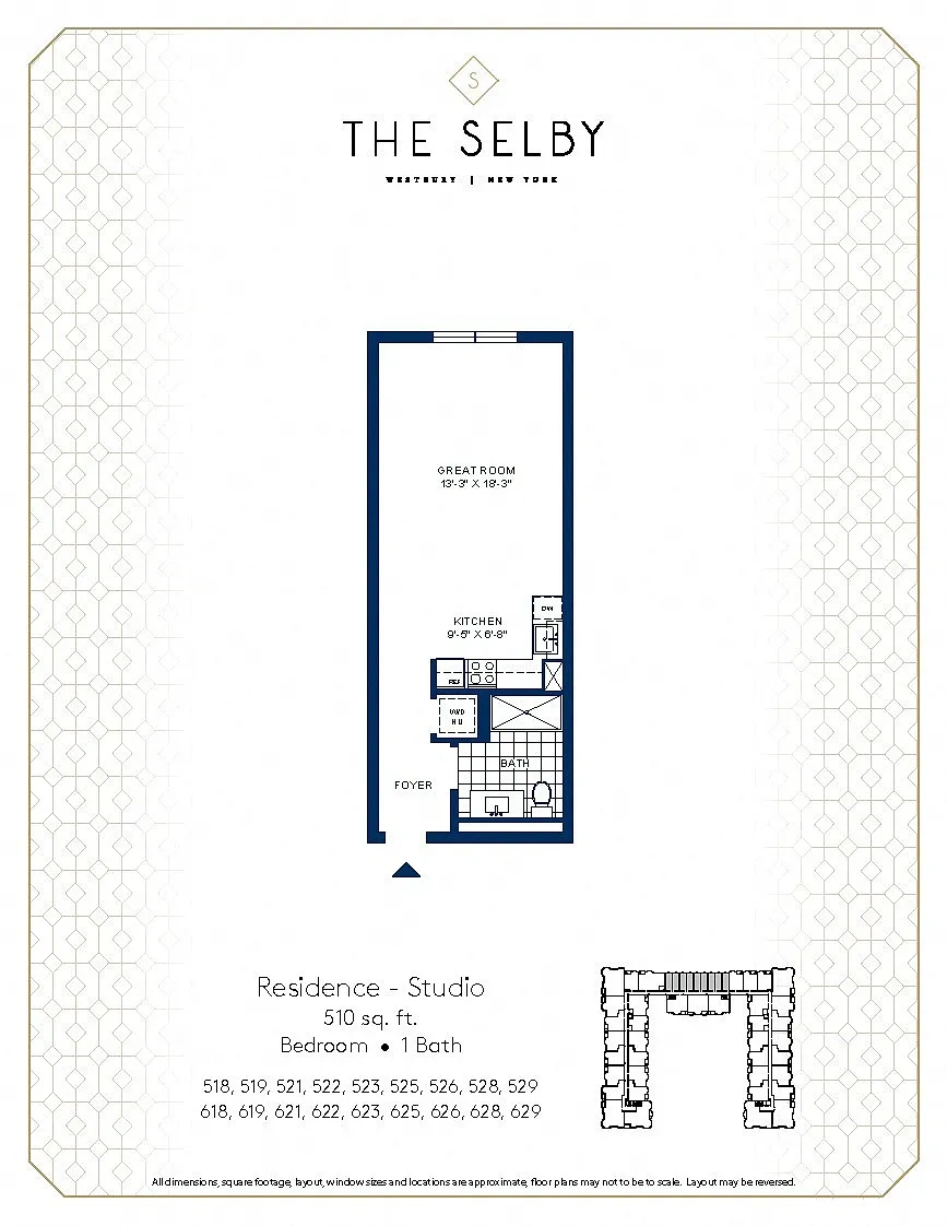 The Selby – Floor plan
