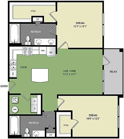 Canopy at Citrus Park – Floor plan