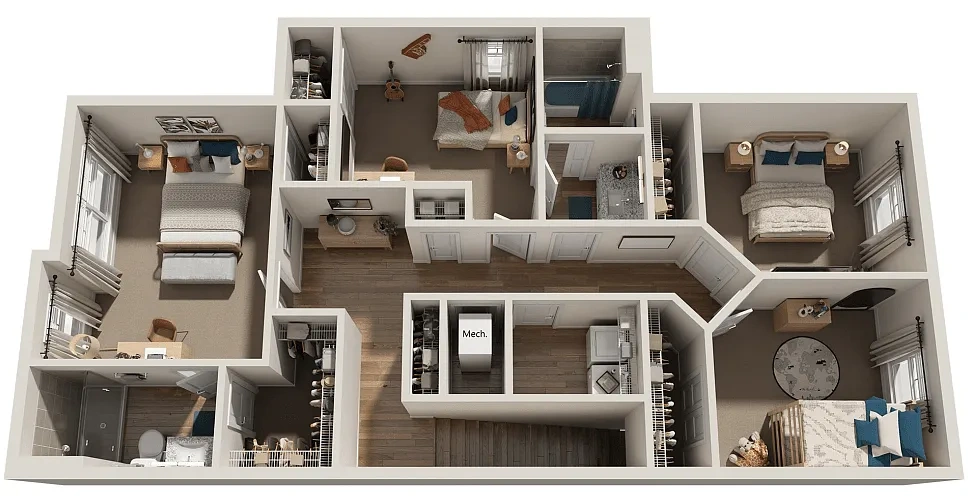 Cacema Townhomes – Floor plan