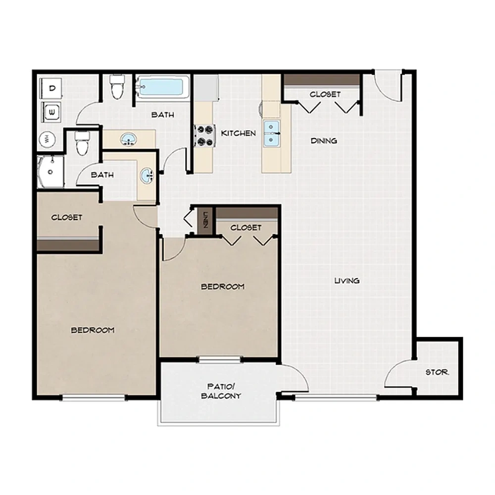 Ascent at South Hill – Floor plan