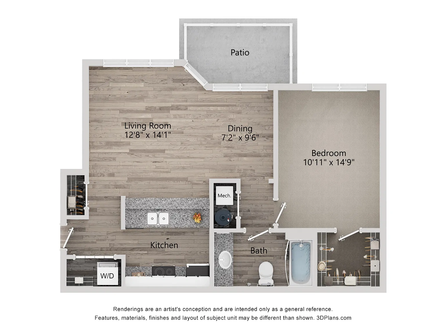 The Quarry Apartments – Floor plan