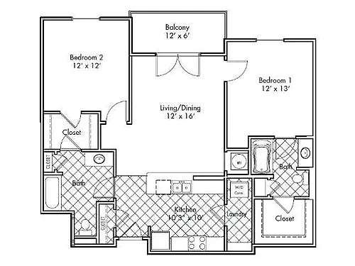 Bower Westside – Floor plan