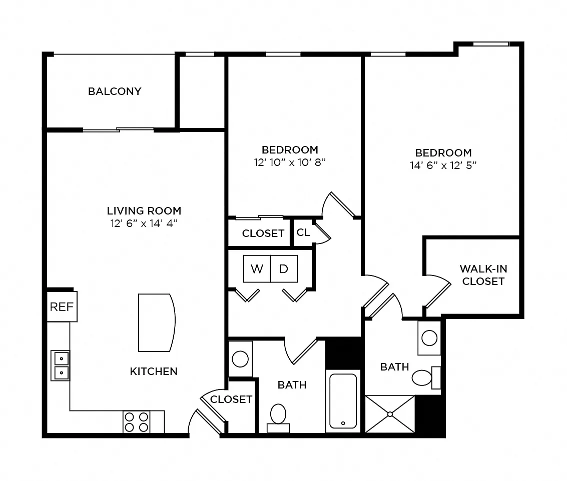 Torrente Apartment Homes – Floor plan