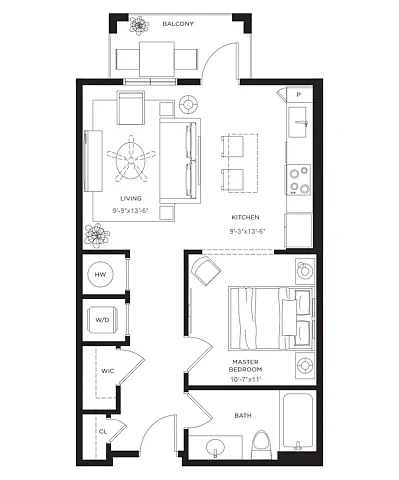 Ivory Lantana – Floor plan