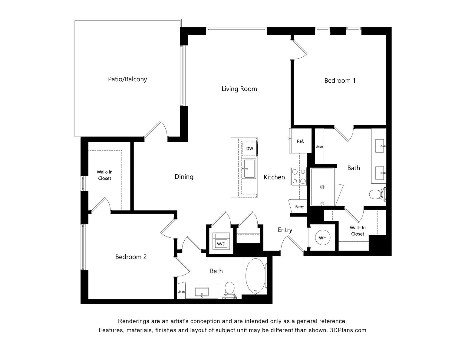 NOVEL Beach Park by Crescent Communities – Floor plan
