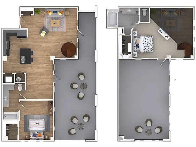 The Lofts at Atlantic Station – Floor plan