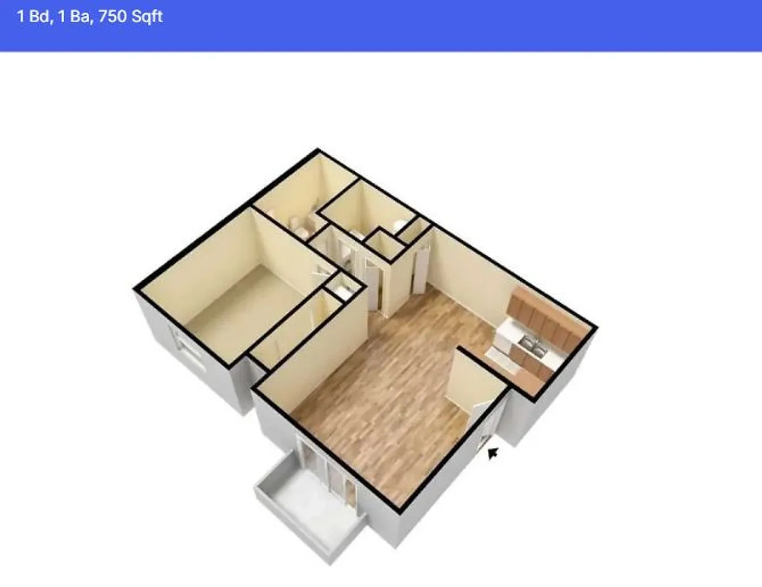 Walnut Creek Apartments – Floor plan