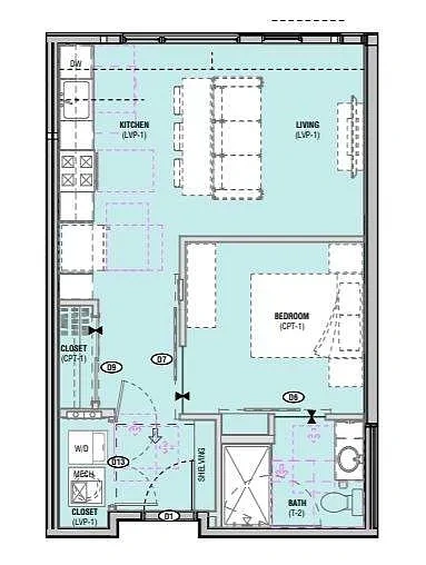 Southern Station – Floor plan