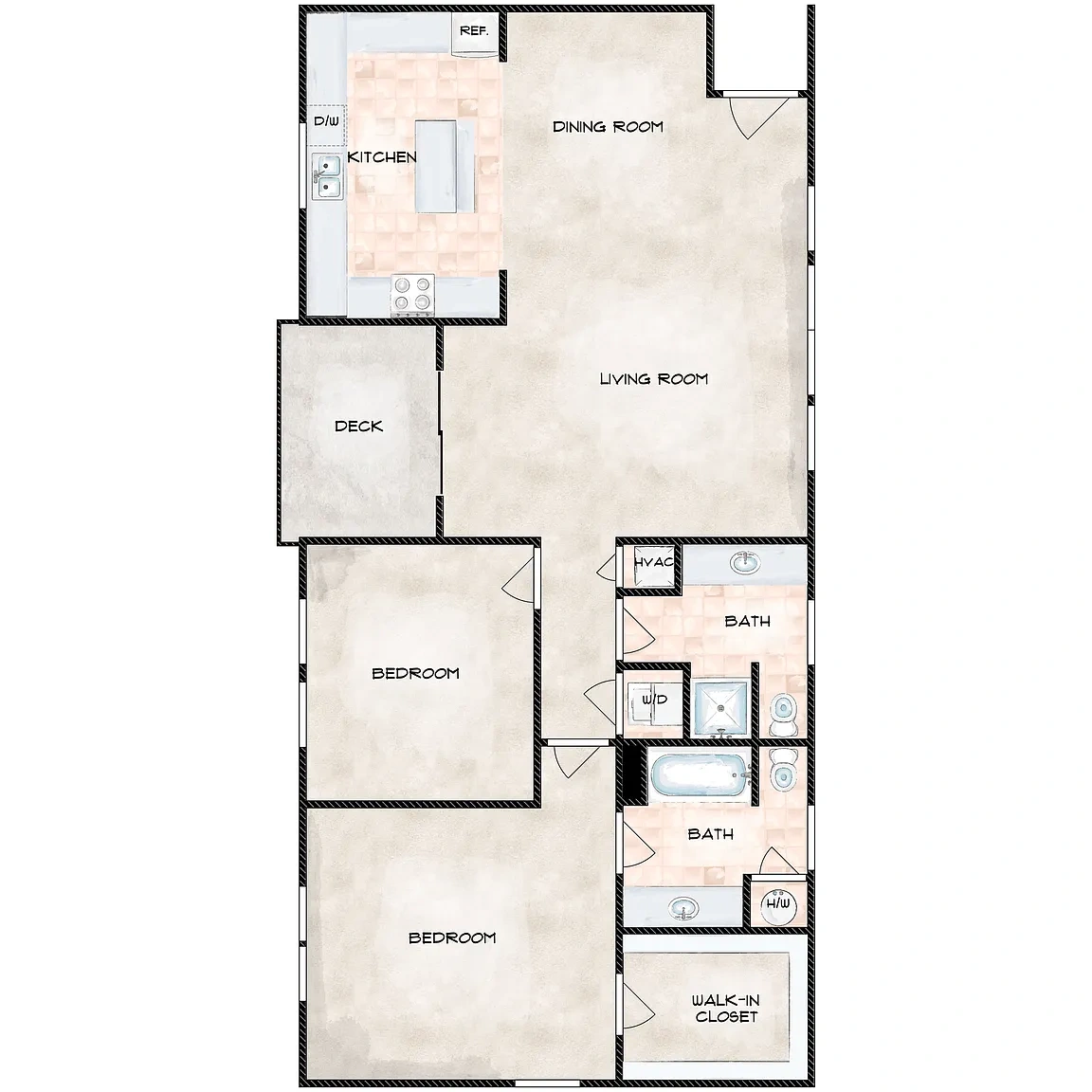 LuxLiv Apartments – Floor plan