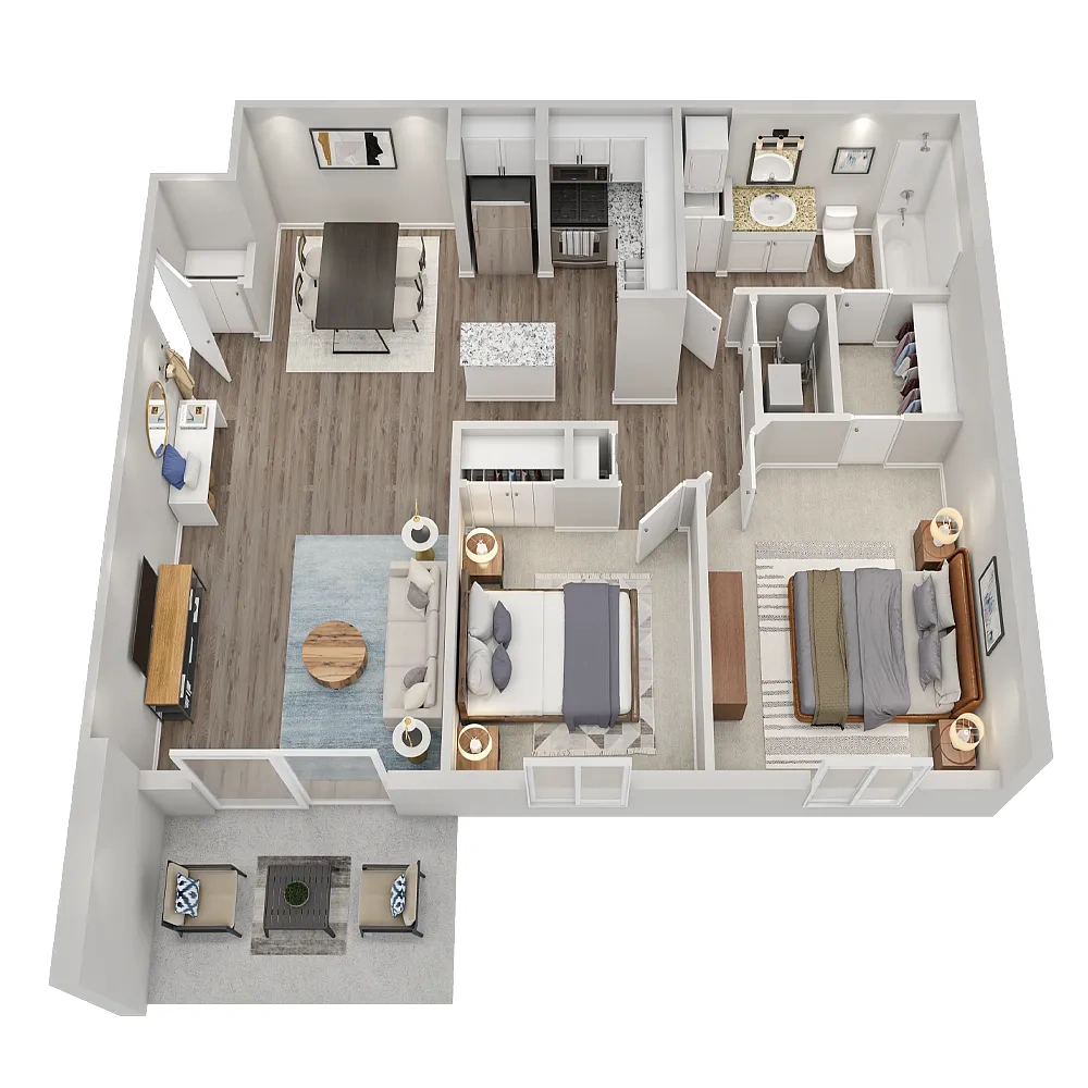 Brook Run – Floor plan