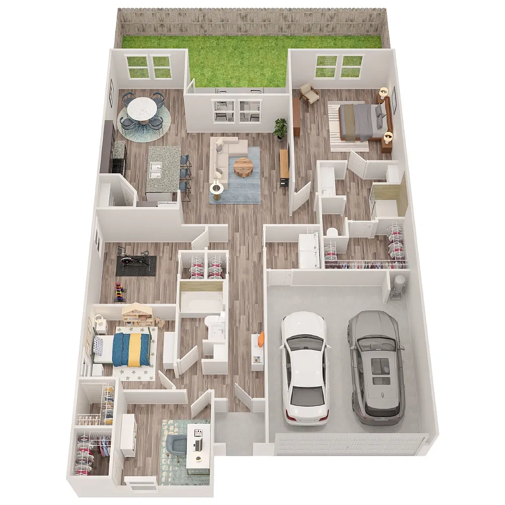 Sara Park Rental Homes – Floor plan