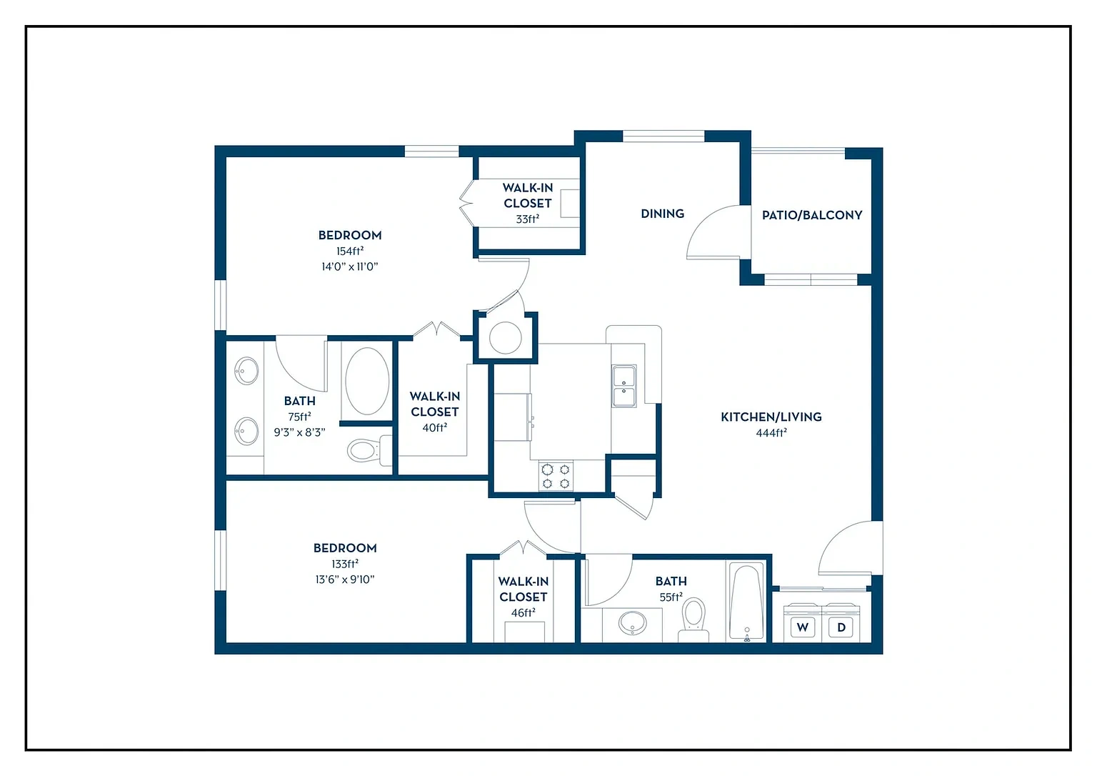 Oxmoor Apartments – Floor plan