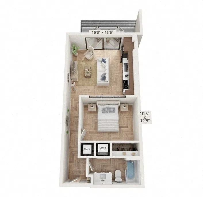The Box – Floor plan