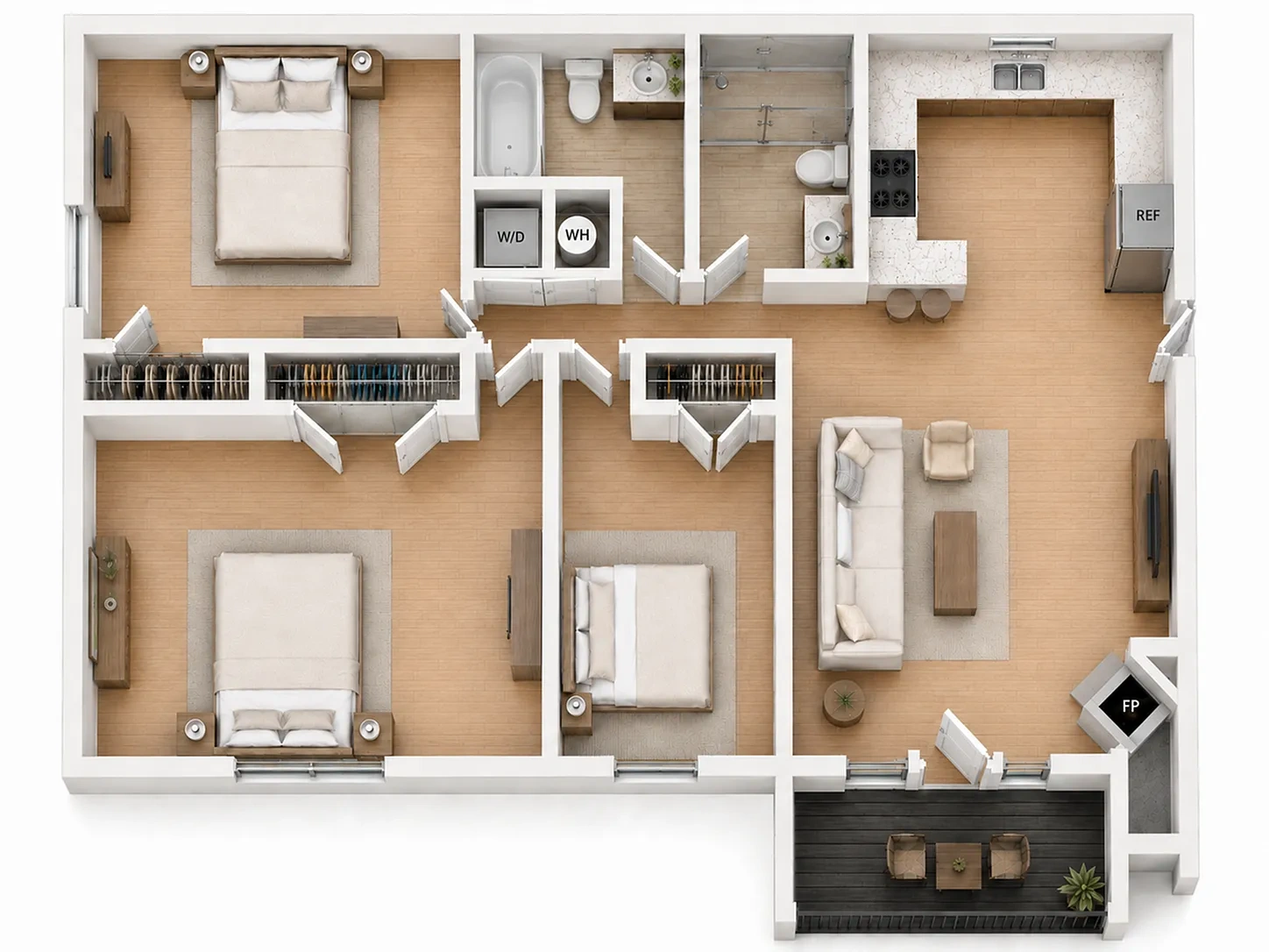 709 Stewart Avenue A Baker House Residence – Floor plan