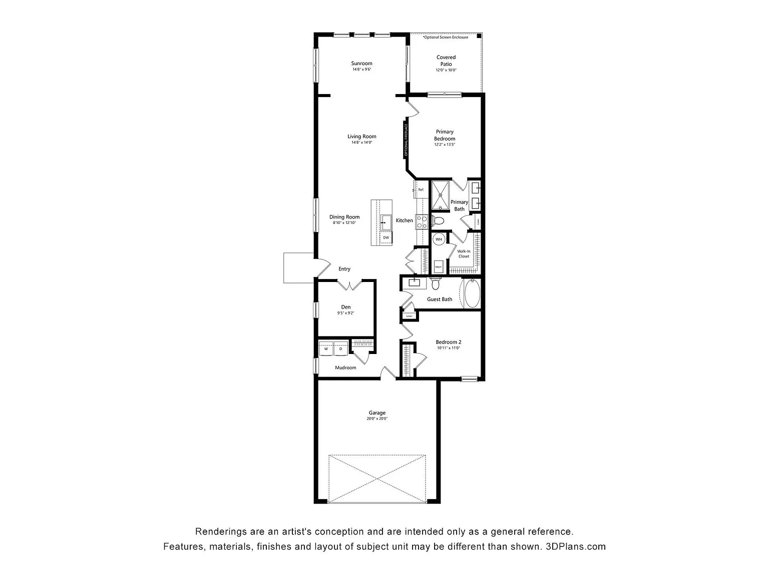 The Chester – Floor plan