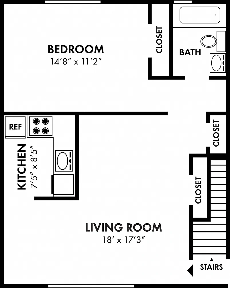 Glen Ellen Apartment Homes – Floor plan