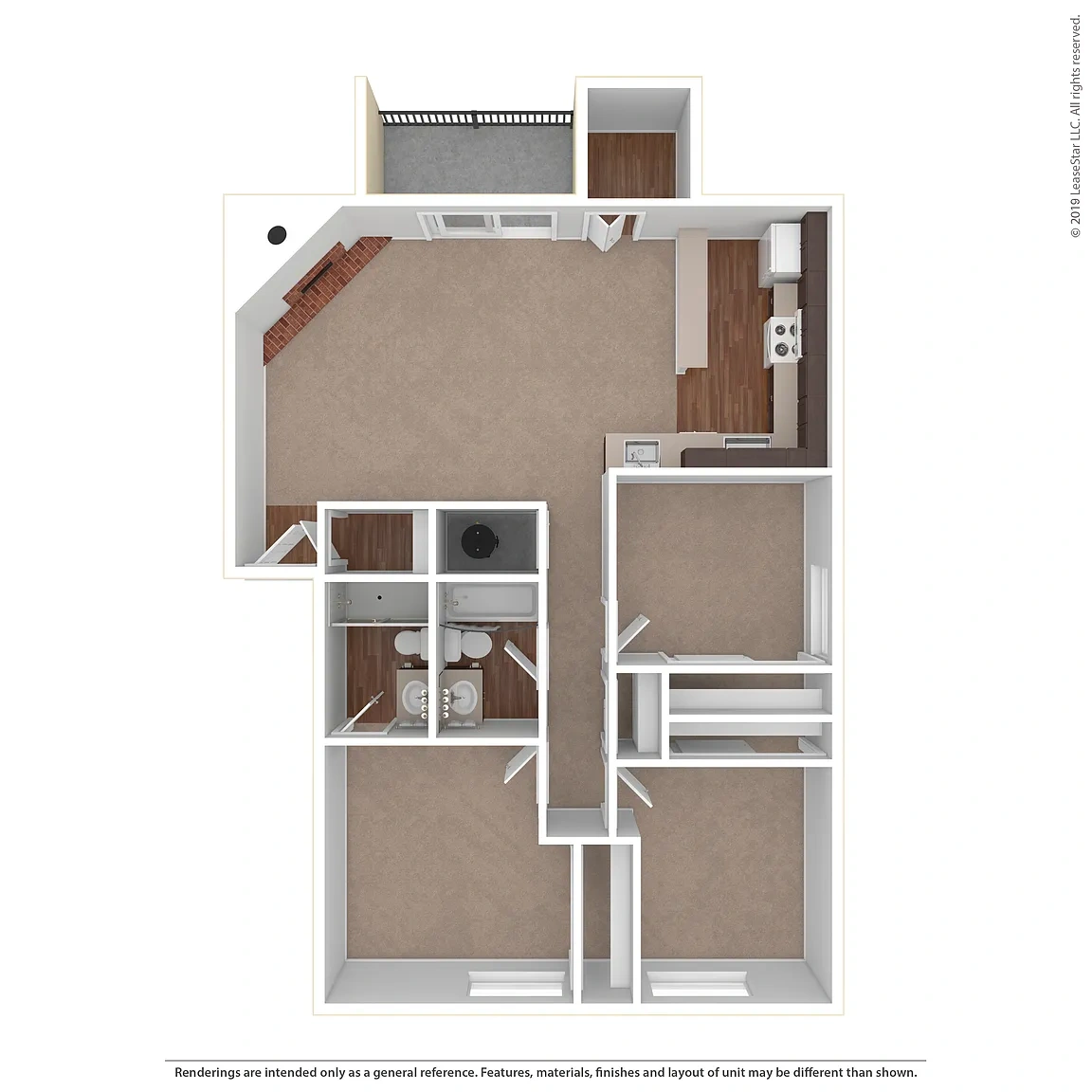 Cypress Pointe – Floor plan