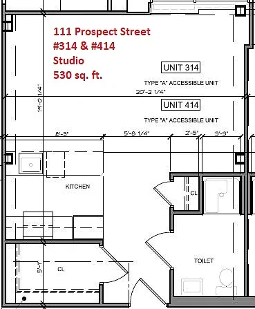 111 Prospect St – Floor plan