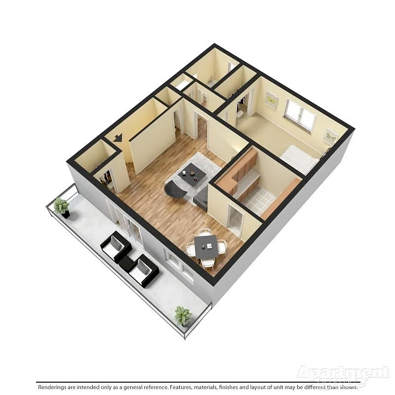 Metropark Station Apartments – Floor plan