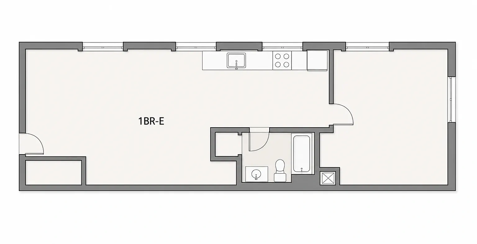 4th + Palm – Floor plan