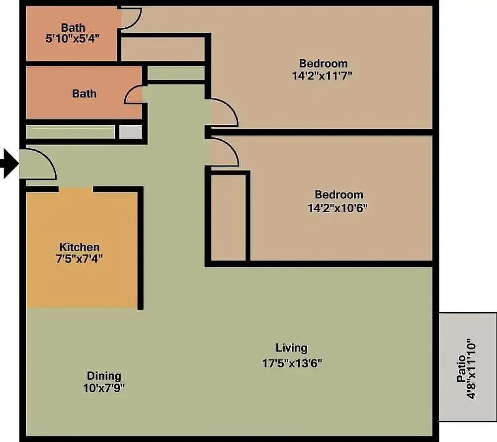 The Concord Apartments – Floor plan