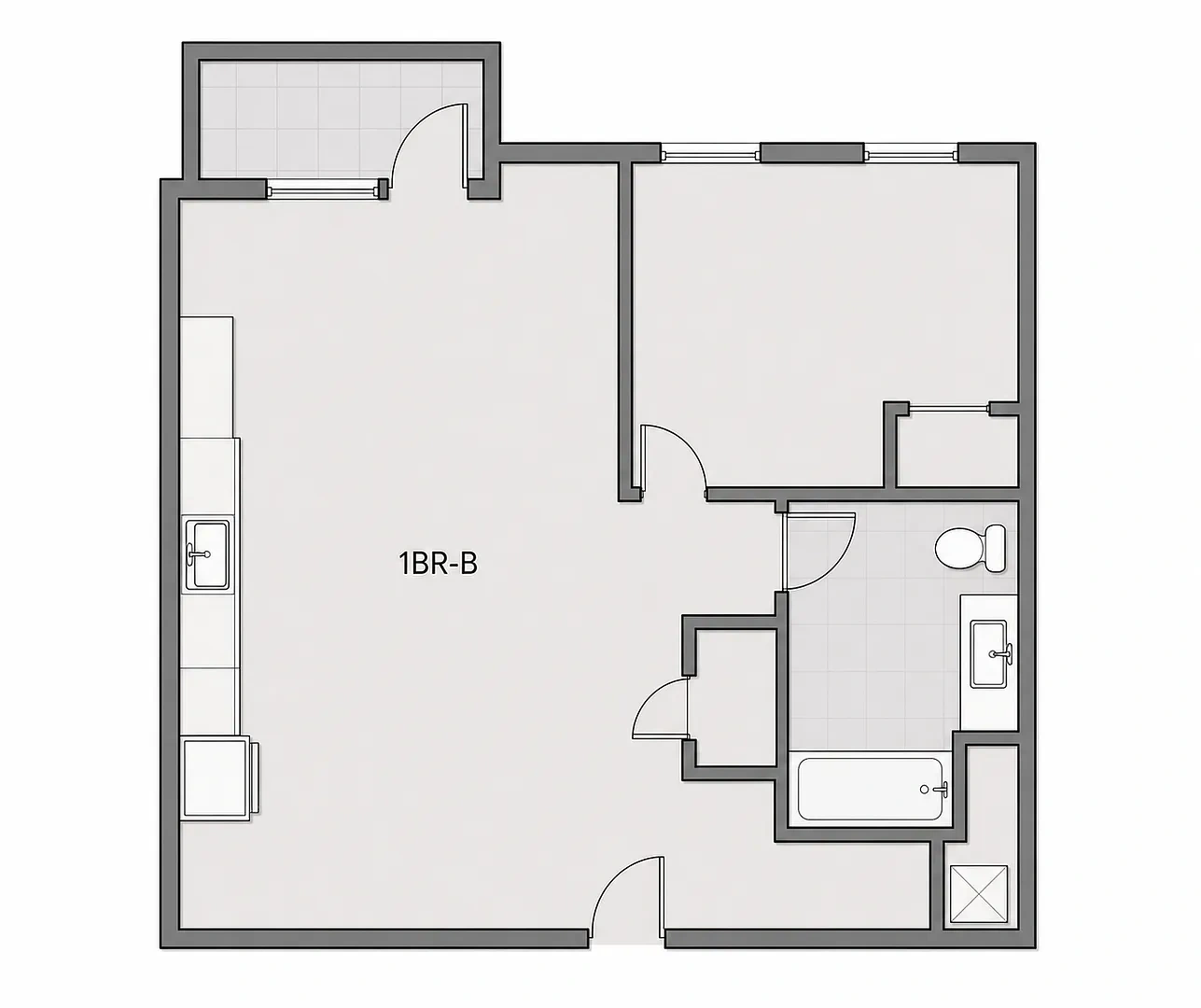 4th + Palm – Floor plan