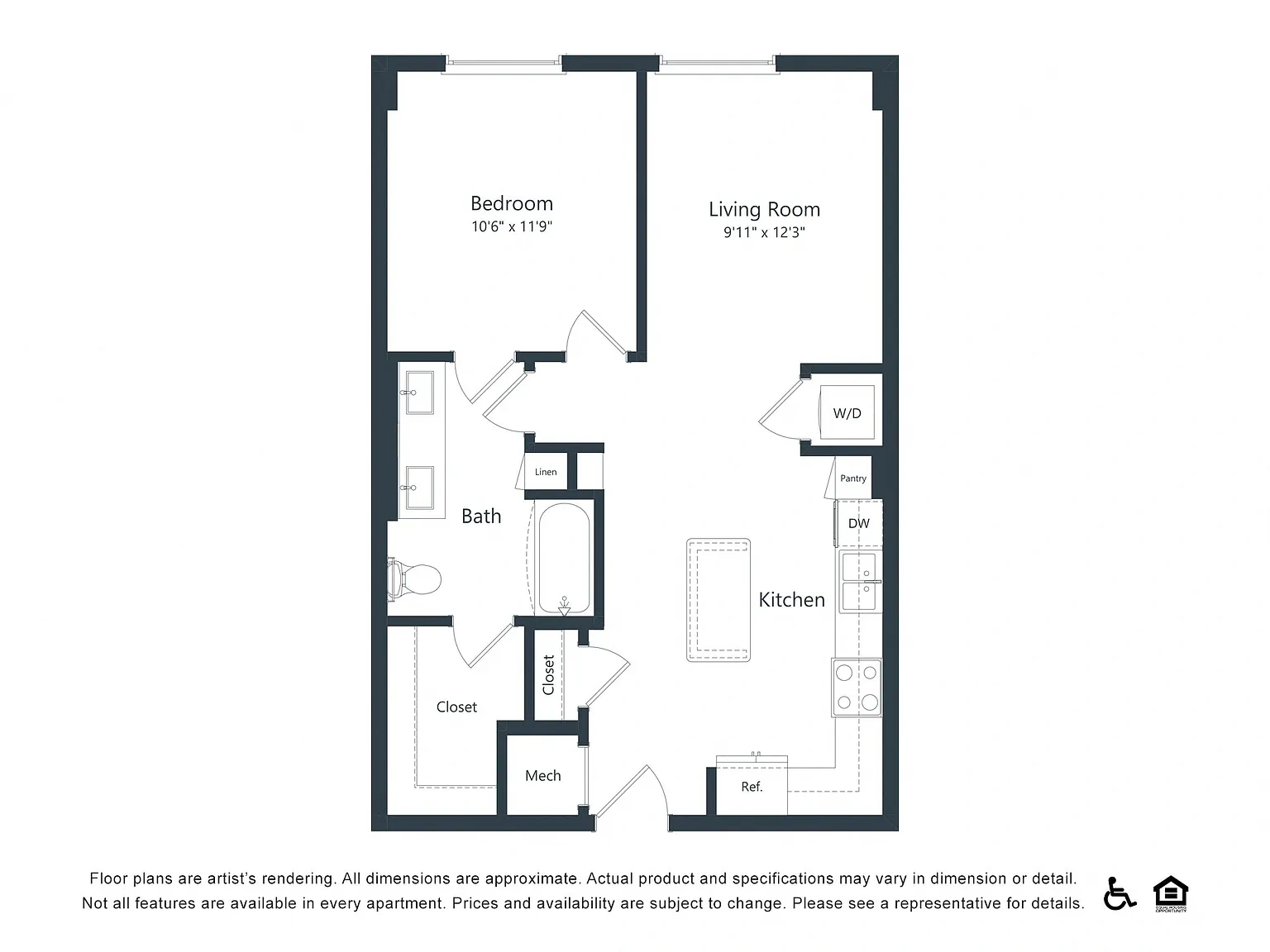 Atlantic on Romney – Floor plan