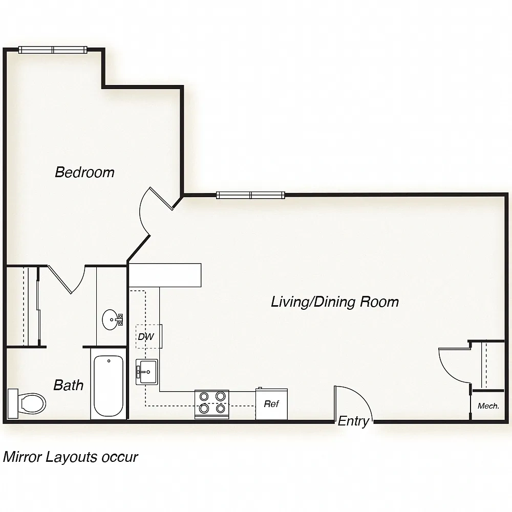 The Croft Farmington – Floor plan
