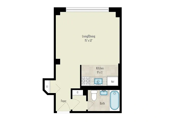 2620 16th Street Apartments – Floor plan