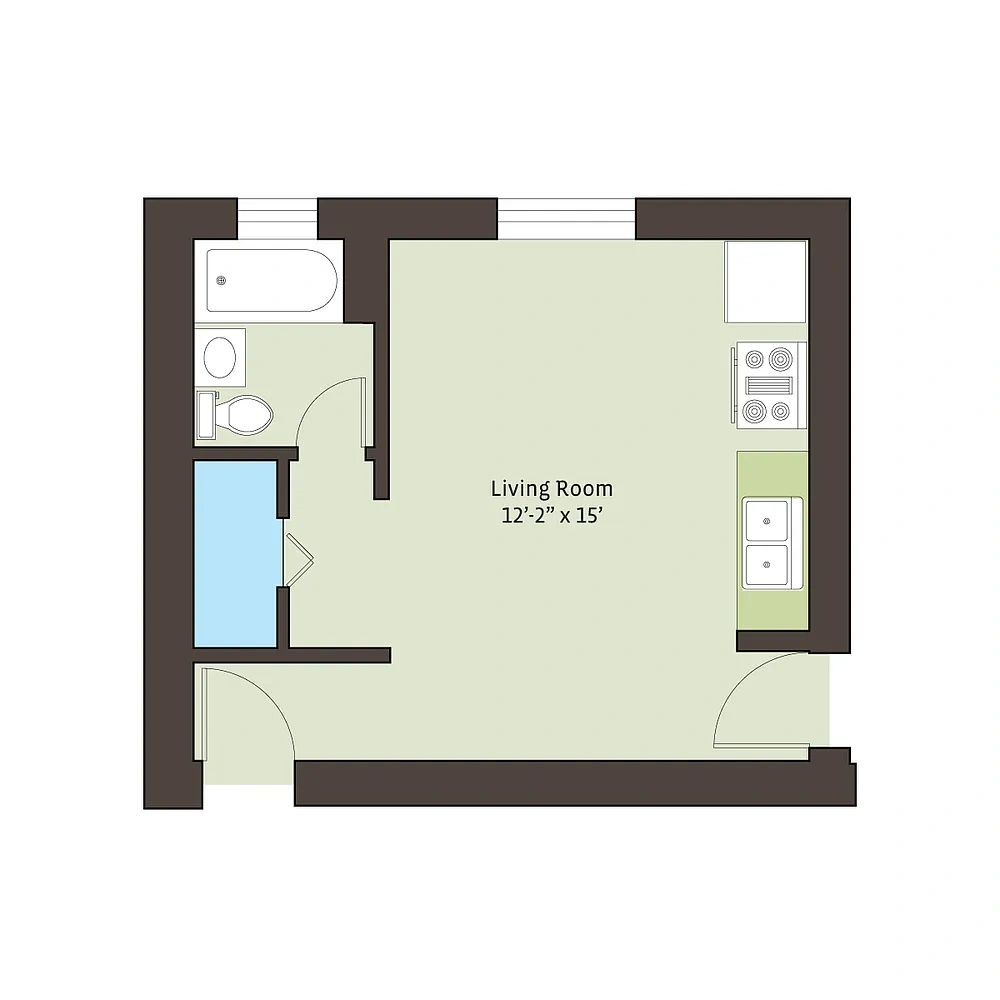 4721 S. Ellis Avenue – Floor plan