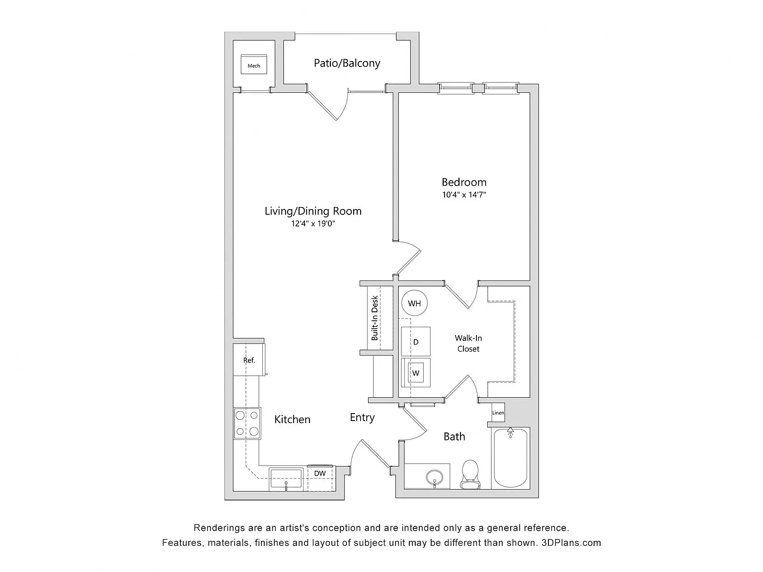Comet Scotts Hill – Floor plan