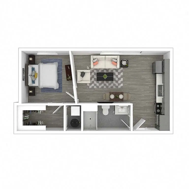 The Bell – 1 Bedroom - 1 Bathroom A