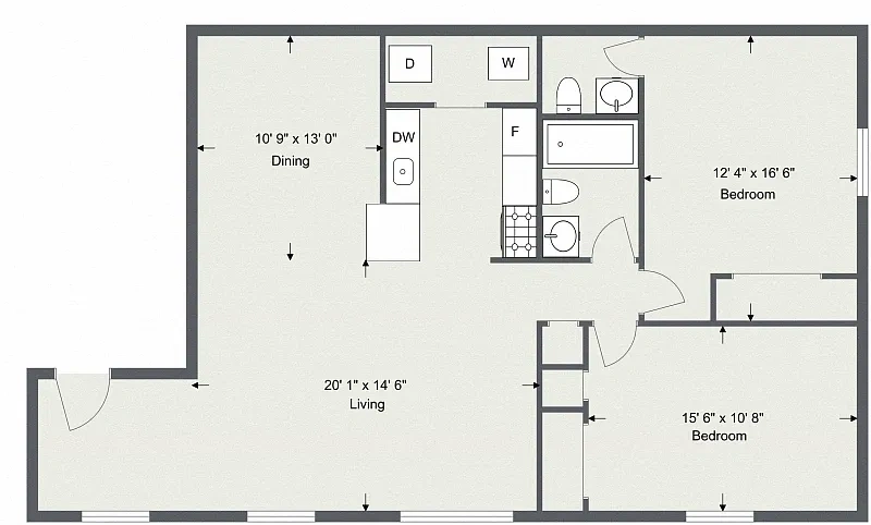Integrity Medina Apartments – Floor plan