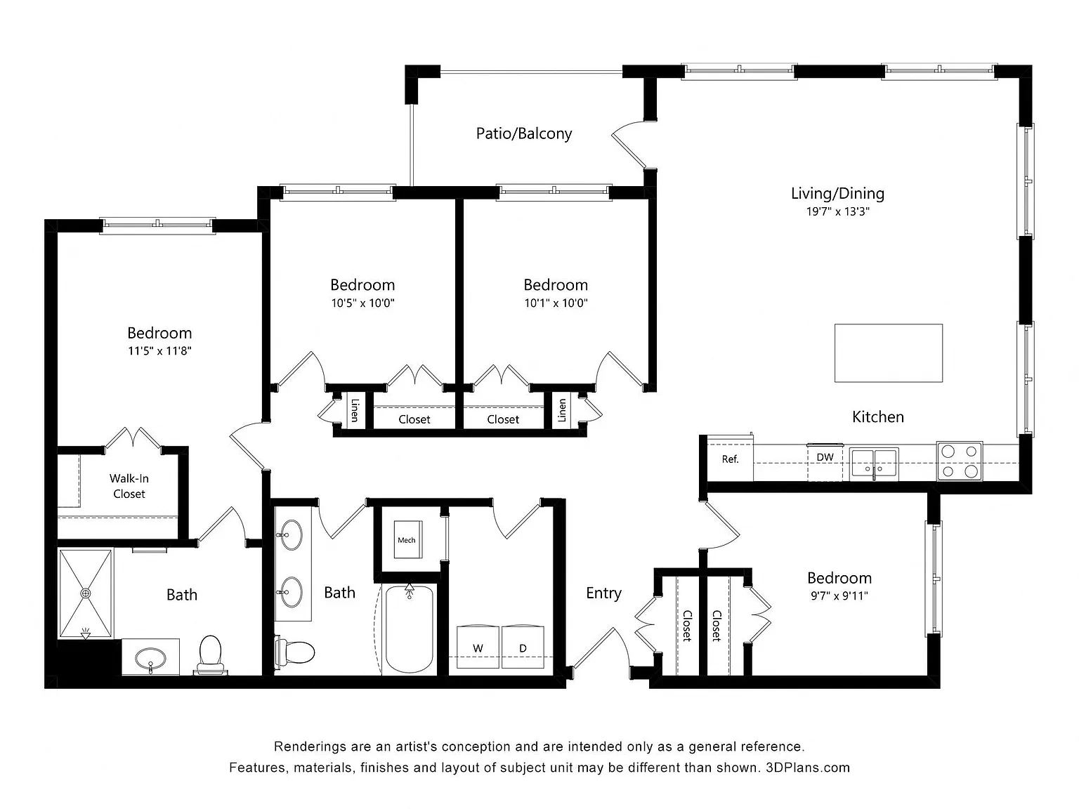 Maison at Solivita Marketplace – Floor plan
