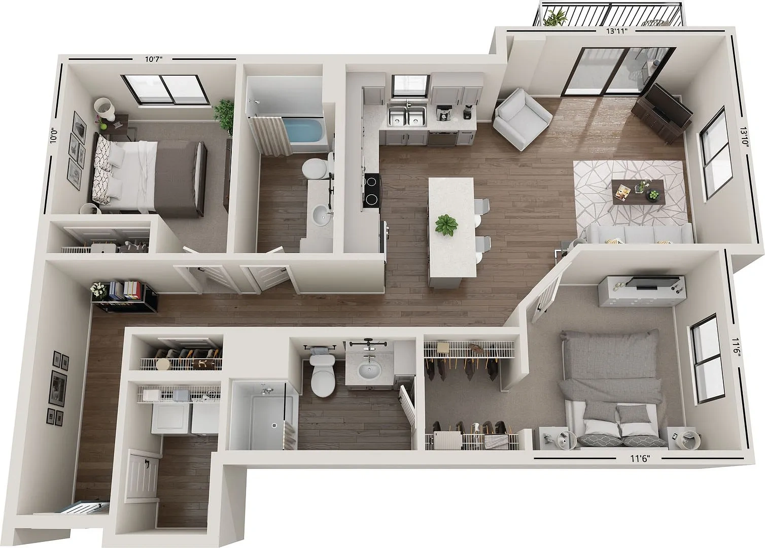 Compass – Floor plan